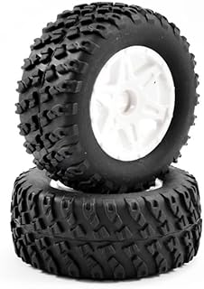 FTX Comet Desert Buggy FTX9066W - Neumático y rueda para montar en la parte delantera, color blanco