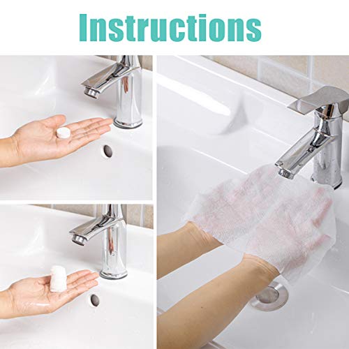 Fodlon 50 Pezzi USA e Getta Asciugamano Compresso