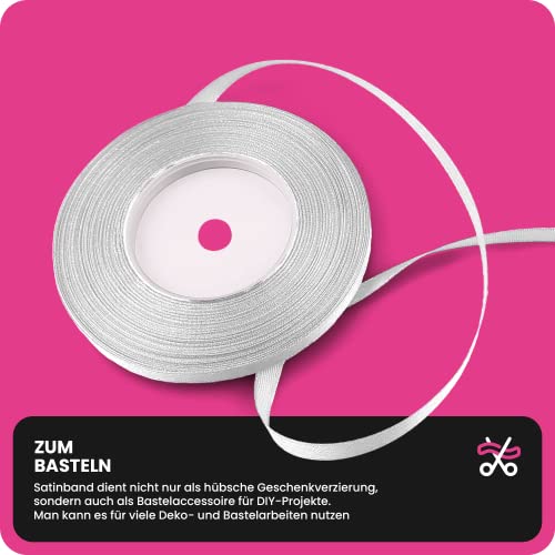 Netuno 1x rotolo nastro di raso satinato blu