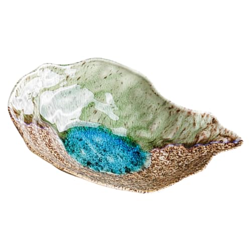 Generico Piatto Piano Western Conchiglia Di Ostrica Guscio Di Ostrica Piatti Di Ostriche Coltello Per Sgusciare Le Ostriche Piatto Di Conchiglie Ciotola Di Conchiglie Di Mare Porcellana