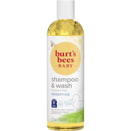Burt's Bees Baby Fragrance Free Shampoo and Wash, 12 fl. oz., 3 Pack - image 8