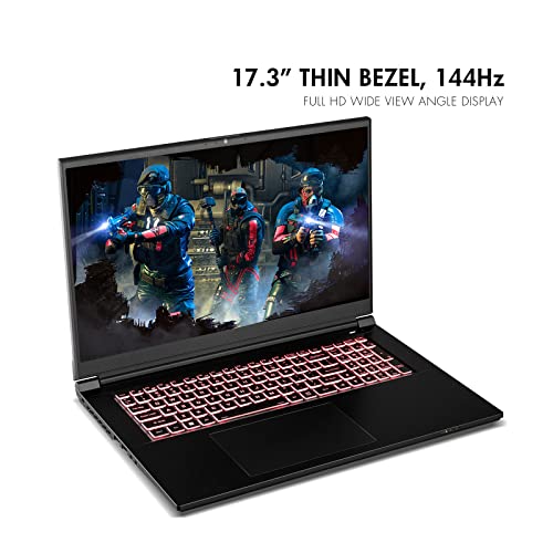 2022-Sager-NP7880J-Gaming-Laptop-173-Inch-Thin-Bezel-FHD-144Hz-Intel-i7-12700H-RTX-3050-4GB-32GB-RAM-1TB-NVMe-SSD-Win-11