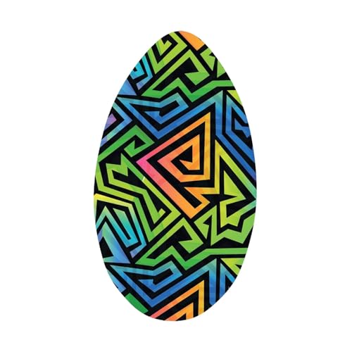 MotiveTech Tabla de Skimboard de Madera de 35 Pulgadas, Tabla de Arena para Playa con Alto Brillo, Tabla de Surf para Principiantes en Viajes Y Deportes Acuático, Verde