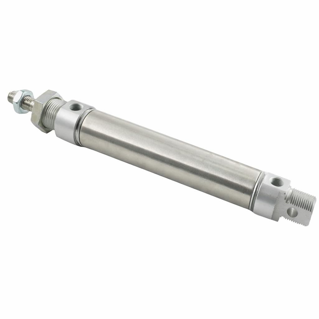 Fittingstore – ISO 6432 Pneumatikzylinder doppeltwirkend mit Magnetkolben – CETOP RP 52 P Druckluftzylinder (Kolben Ø: 25 mm // Hub: 250 mm)