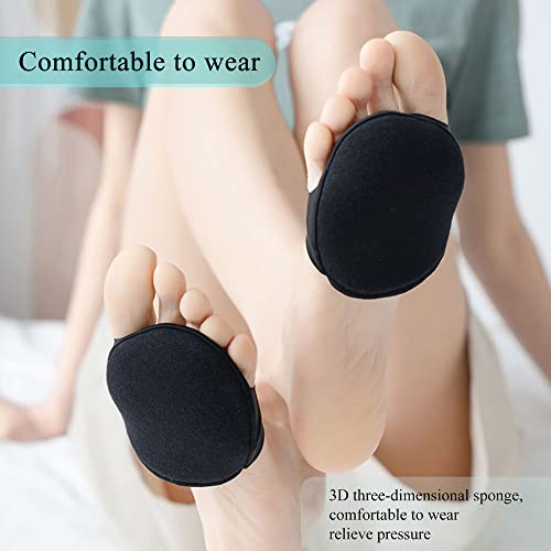 Image of Forefoot Pads Metatarsal Forefoot Pads for Women High Heels Shoes Honeycomb Fabric Forefoot Pad Soft Ball of Foot Cushion Pads for High Heels Toe Socks for Heels Women Men