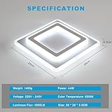 Zoom IMG-1 goeco plafoniera led soffitto 44w