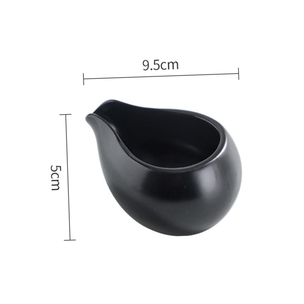 Mikinona Pot à Lait Céramique Pichet à Sauce Pour Cuisine Récipient à Lait Et Sauce Pour Salle à Manger Et Cuisine