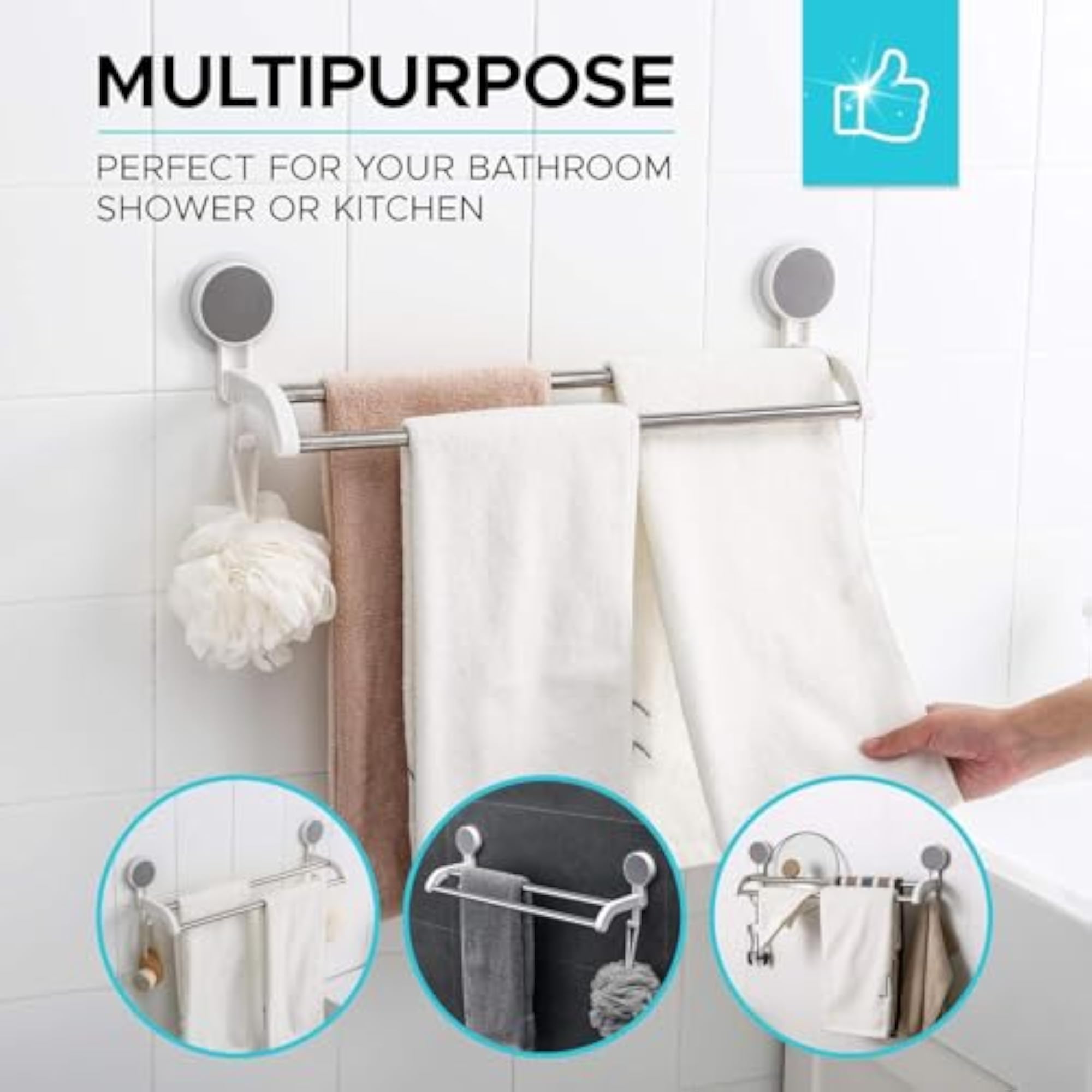 Stainless Steel Wall Mounted Towel Napkin Holder Bar