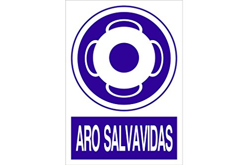 Plimpo Señal Poliestireno 420X297Mm Aro Salvavidas En Oferta Cofan O68Pl420297 Señal Poliestireno, 420 X 297 Mm
