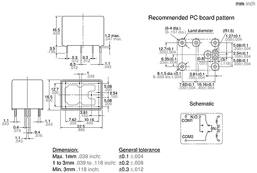 Relé CF2-12V ACF231 de 8 pines para control de automatización automotriz de 12V 1 unidad 2