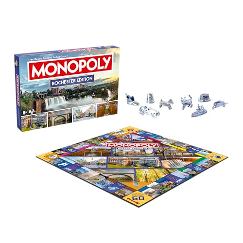 Monopoly Rochester, NY Edition Juego de Mesa miniatura 1