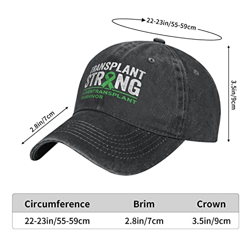 Liver Transplant Survivor Green Ribbon Novelty Baseball Cap Classic Hat For Men Women Adjustable #TOP5