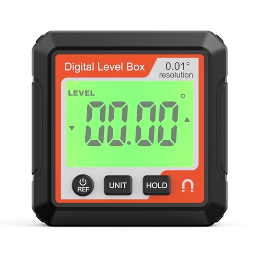 Nivel Digital Inclinómetro Electrónico con Base Magnética miniatura 1