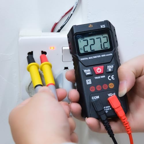 Image of Test Leads 1000V 20A Ultra-Sharp Test Probe Lead for Multimeter Meter Test Lead, 45.28 inch Multimeter Test Leads for Electronic Clamp Tester