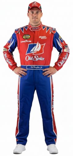 OEM CAL Naughton Jr Jumpsuit + Cap Costume Talladega Nights (XXL)