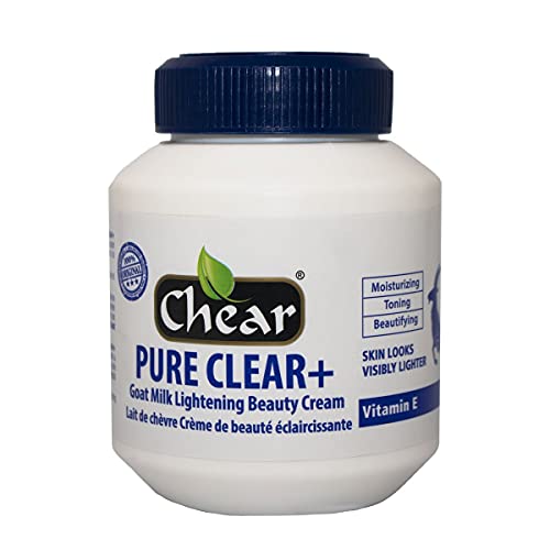 Chear Pure Clear+ Goat Milk Skin Lightening Cream 500ml with Vitamin E