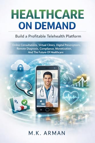 Healthcare On Demand: Build a Profitable Telehealth Platform — Online Consultations, Virtual Clinics, Digital Prescriptions, Remote Diagnosis, Compliance, ... (Healthtech & Wellness Businesses Book 2)