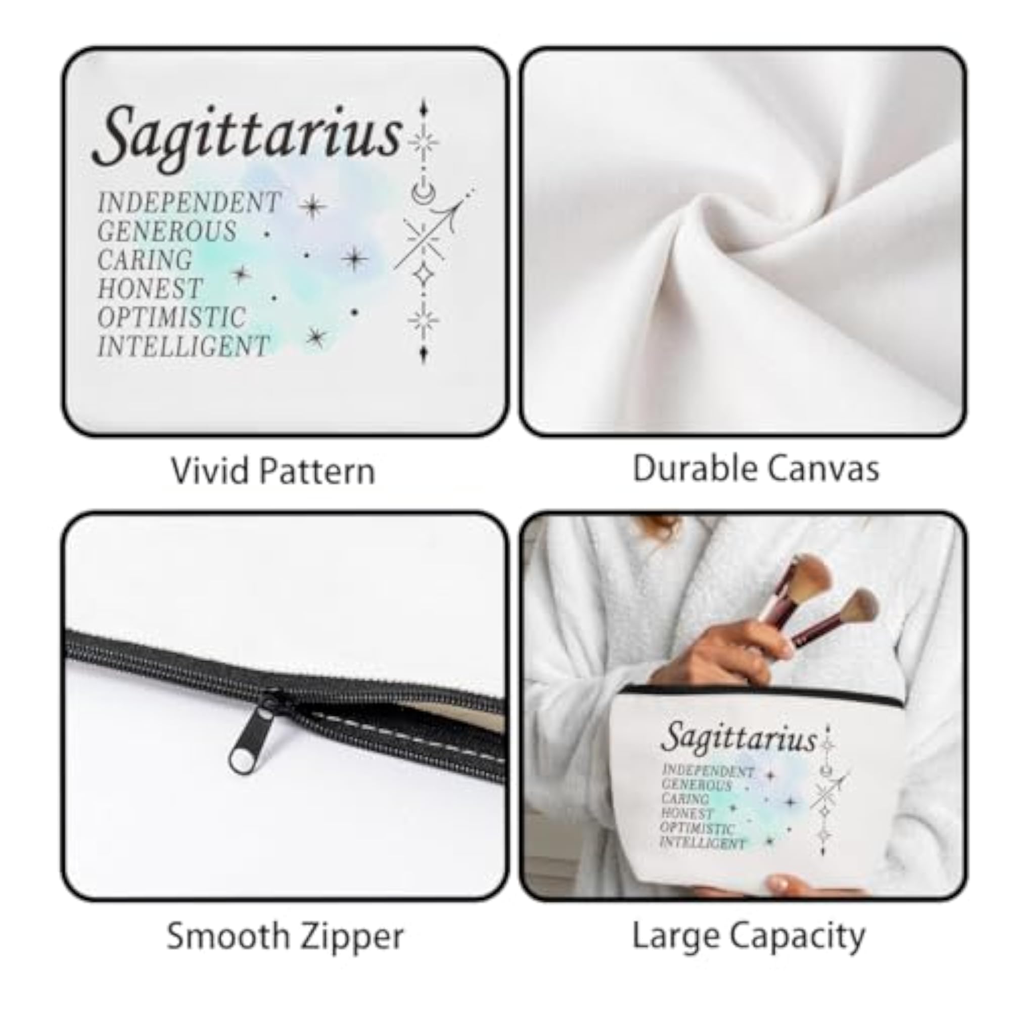 Astronomy Constellations Makeup Bag, Thoughtful Gift