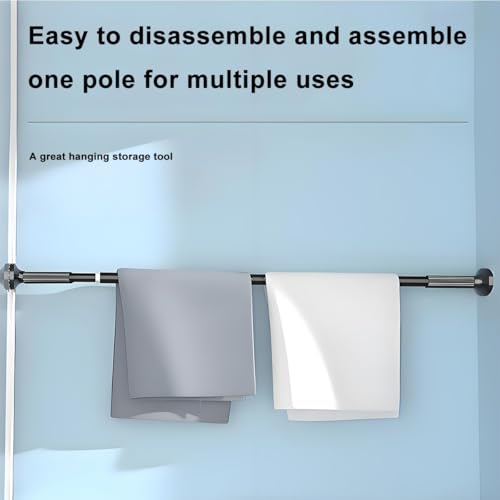 Tringle à rideau de douche solide et durable extensible jusqu'à 1,8 m