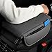 SANPINGG Arm Rest Cushion Car for Land Rover Discovery 2012-2024, Auto Armrest Cover Cars Armrest Cushion Armrest Box Pad Car Accessories,Black