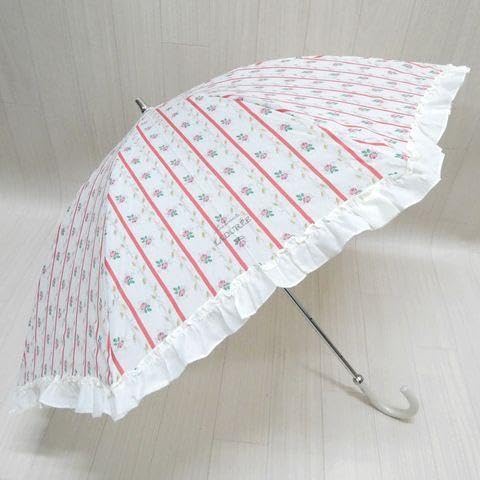 【未使用】LADUREE　ラデュレ　長傘　雨傘 ドット フレンチブルドッグ LADURÉE｜ラデュレから、傘&日傘コレクションがデビュー