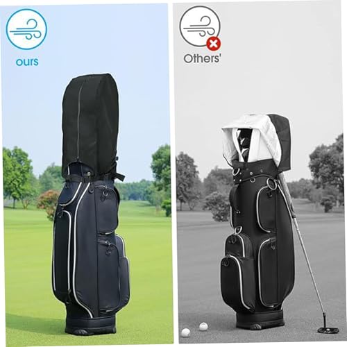 Accesorios para palos de golf y funda impermeable con cremallera para bolsa 2