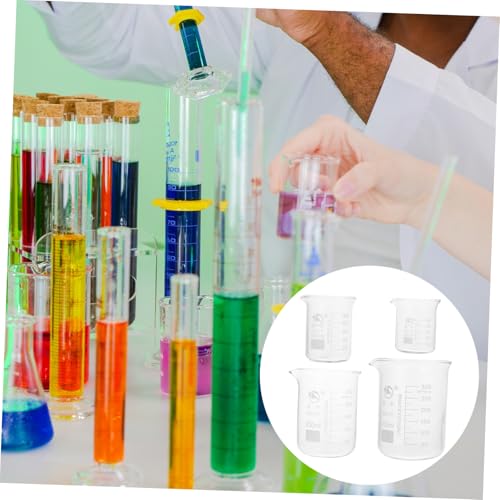 Béchers Verre Gradués à Mesure Précise pour Chimie - 8