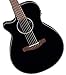 Ibanez AEG50L Left-Handed Acoustic-Electric Guitar - Black High Gloss