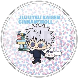 Magical Warfare Kaidama Tamaori x Sanrio Characters Satoru Gojo Cinnamoroll Glitter Coaster 01. image 2