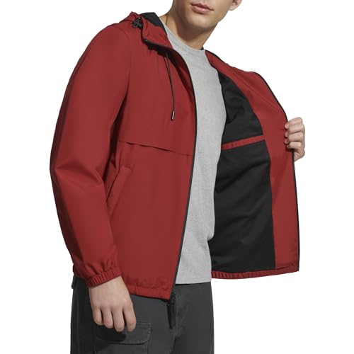 Image of Levi's Men's Hooded Rain Jacket & Windbreaker