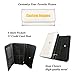 Binienty Womens Wallet Trifold Butterfly Fashion Slim Long Wallet for Ladies,Trifold Leather Purses Credit Card Organizer