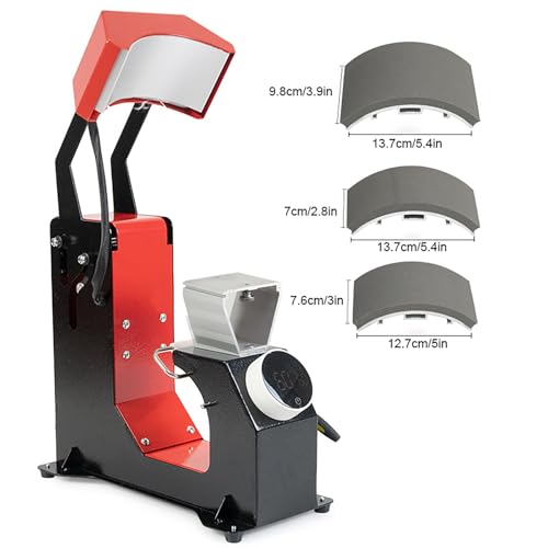 Máquina automática de prensado para gorras 3-en-1 miniatura 2