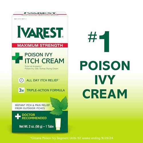 Image of Ivarest Poison Ivy Itch Cream, 2 oz, 1 Pack