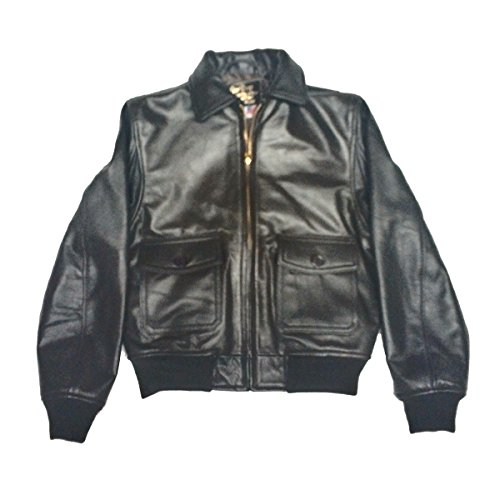 Kid's G1 Navy Leather Bomber Flight Jacket USA Made