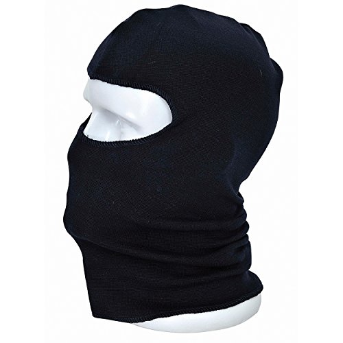 Portwest Flammhemmende antistatische Kopfmaske Größe: Einheitsgröße Farbe: Schwarz FR18BKR