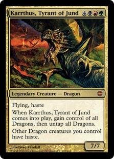 Magic: the Gathering - Karrthus, Tyrant of Jund - Alara Reborn