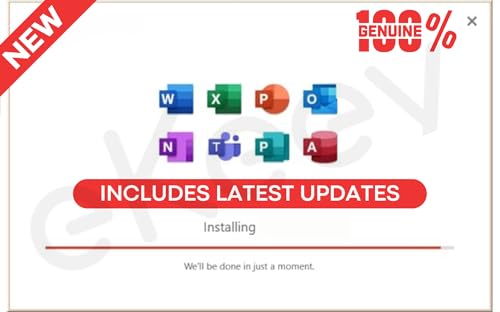 Image of MS OFFICESUITE Professional Plus 2021 for Windowsdows - New 2025 Updated Version | Retail License Key (1 User /PC, Lifetime Validity) | Regular Updates & Unlimited Installations (Quick Delivery)