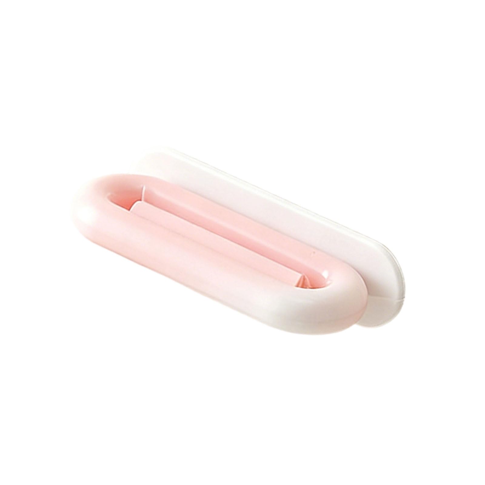 ABS Wall Mounted Shelf for Toothpaste Soap and Skincare Products in Bathroom or Kitchen ABS Toothbrush Holder