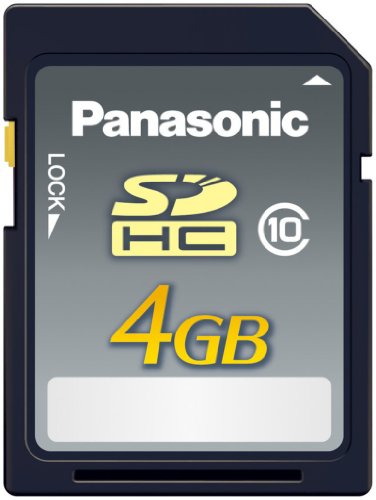 Panasonic 4GB SDHC Silver   Tarjeta de Memoria (4 GB, Secure Digital High Capacity (SDHC), Resistente a Golpes, Resistente al Agua,  25 85 °C)