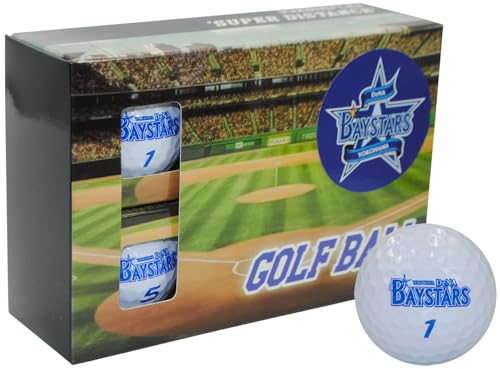 レザックス(LEZAX) 横浜DeNAベイスターズ ゴルフボール 6個入り ホワイト YBBA-4773のサムネイル