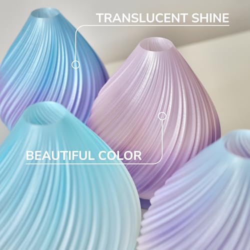 Image of Polymaker Panchroma PLA Filament 1kg, Gradient 3D Printing Filament 1.75mm | Celestial Purple-Pink, Neatly Wound PLA for Easy Print & Smooth Feeding. Compatible with Bambu Lab & Most 3D Printers