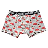 [スモールプラネット] ムーミン[男性用下着]ボクサーブリーフ リトルミイ 傘 北欧【Lサイズ 】