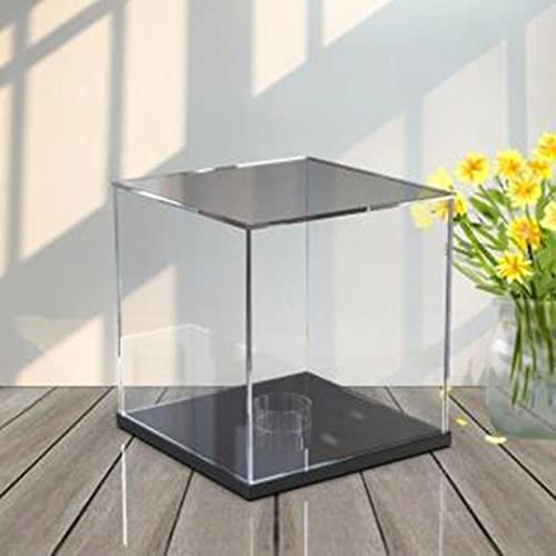 YCKJKJZG Acryl Schaukasten Vitrine Suitable for Lego 80012 Qitian Dasheng Gold Mecha Acrylic Transparent dustproof Storage Box, Acryl-Vitrine Countertop for Action Figures Home Storage Cover