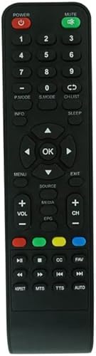 Miniatura 1 de Generic Mando a distancia de repuesto compatible con Supersonic SC-4314K SC-4344K SC-4024K Smart LED LCD HDTV TV