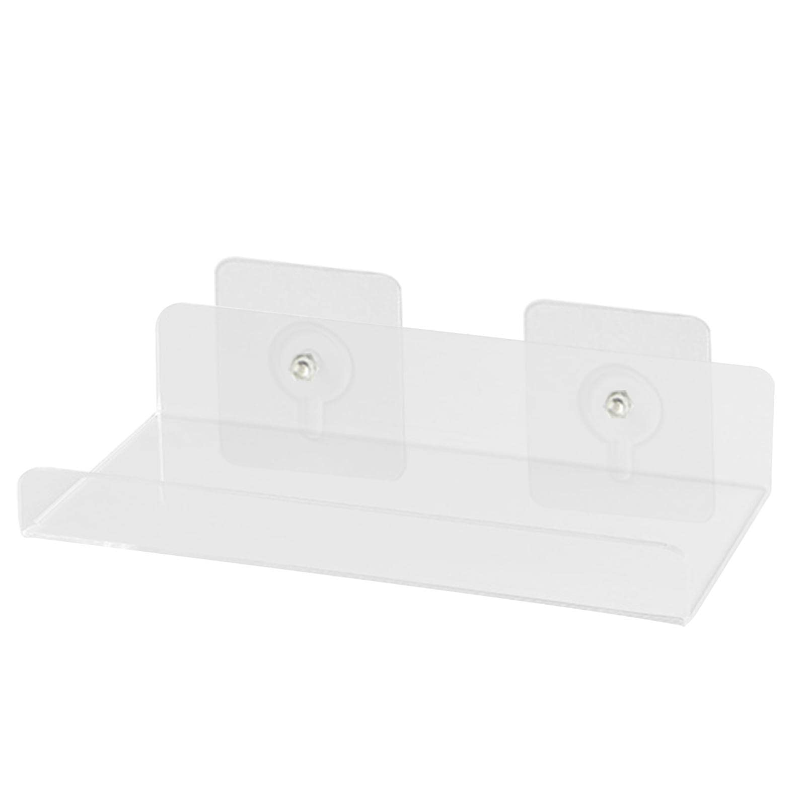 Mini étagère murale, étagère flottante en acrylique, étagère murale de salle de bain, petite
