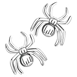 Uonlytech Pendientes de Araña de Ocho Patas para Mujer, Joyas Realistas para Halloween, Accesorios de Moda para Adolescentes