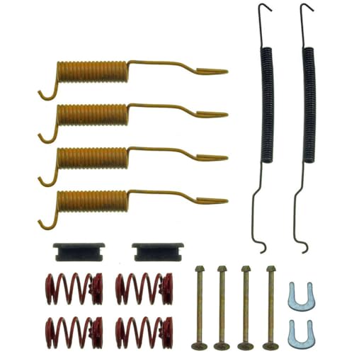 Dwvksz 1Pcs Rear Drum Brake Hardware Kit Replaces# H139726, 18K611 for Jeep Grand Cherokee 5.2L 1993 1994, for Wagoneer 4.0L 1990, for Liberty 2.4L 2002, for Liberty 3.7L 2002