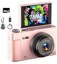 デジカメ　まとめ Amazon | デジカメ【5K動画撮影 7500万画素 180°フリップスクリーン