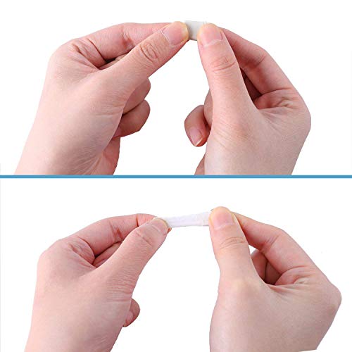 Ebanku Reusable Adhesive Putty For Nails, 204 Pcs Adhesive Poster Putty White Removable Tacky Putty Non-Toxic For Posters, Photo Frames, Hand Handles, Nail Art, Photography #TOP3