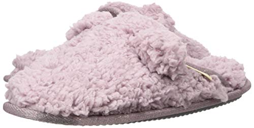 Image of Dearfoams Women's Sydney - Fireside Slippers Shearling Memory Foam Indoor /Outdoor Slipper with Platforms and Wide Widths
